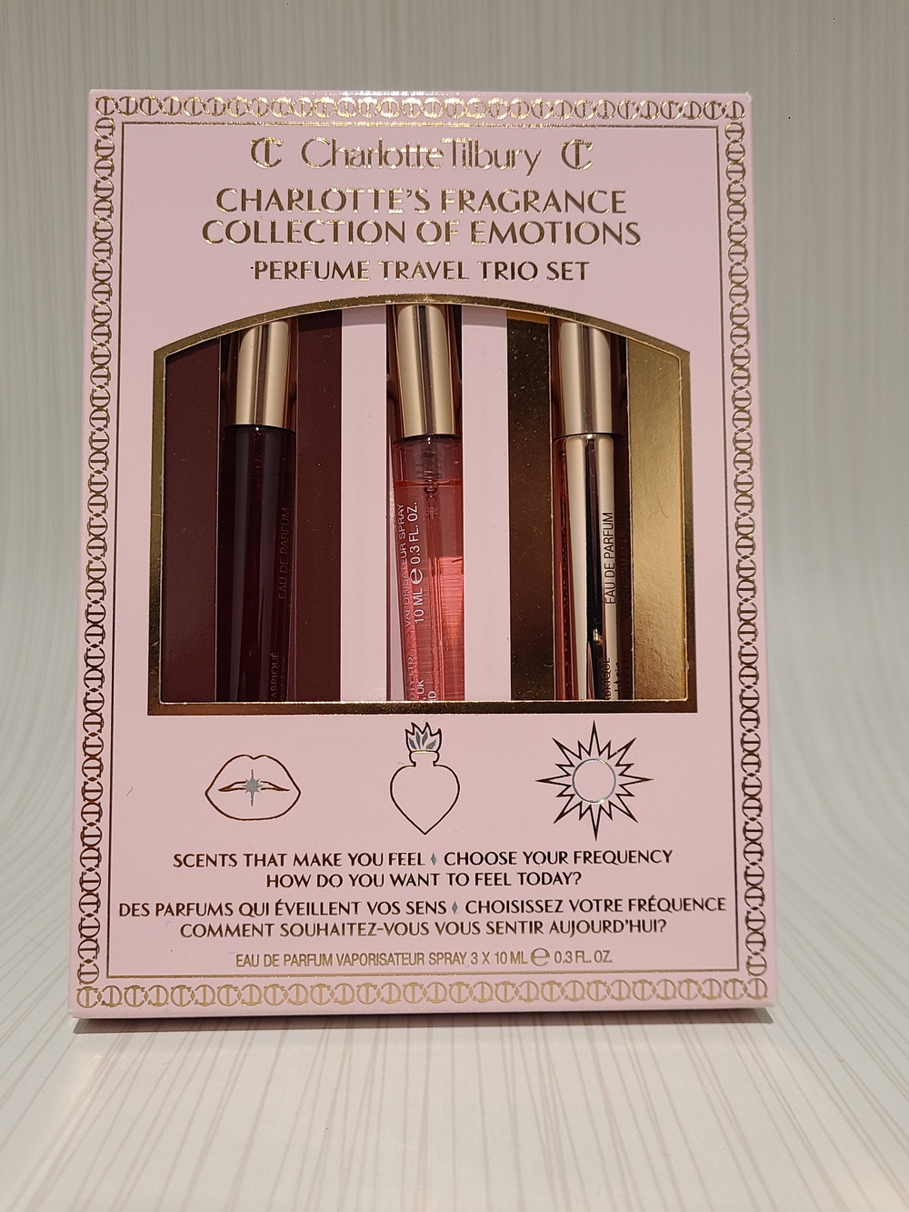 Charlotte Tilbury Fragrance Collection Of Emotions Perfume Trio Set